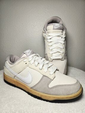 Nike Dunk Low Athletic Dept Suede Canvas College Grey HV4301-030 Men 6.5 Women 8